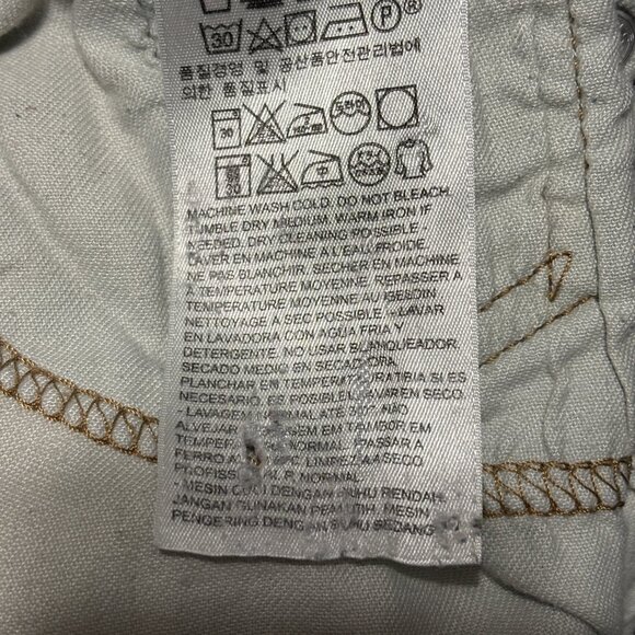 Levi’s 513 Men's Slim Straight Jeans W29 L32 Medium Wash Distressed Look Denim - Picture 10 of 14